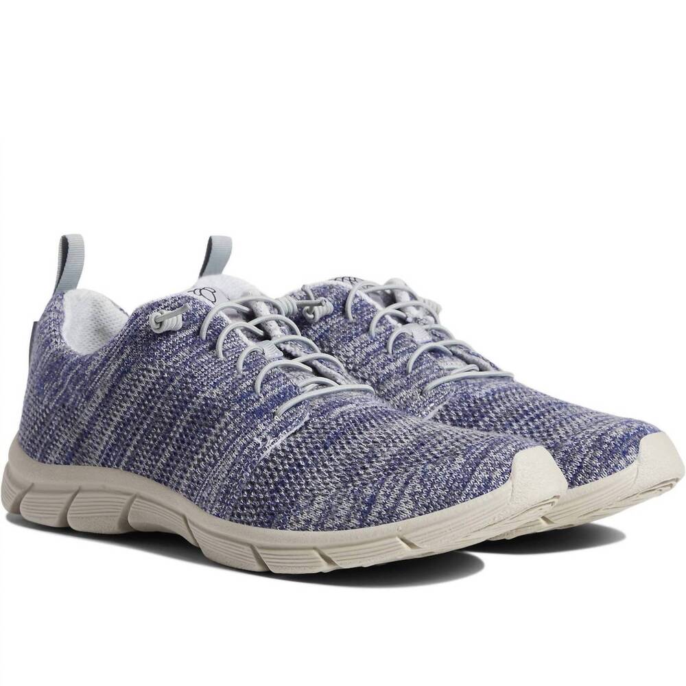NEW WOOLLOOMOOLOO women's fraser sneaker in blue multi